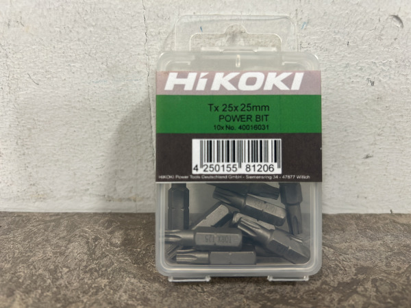 15x Hikoki powerbit TX-25 10-pack – foto 4 – kavel bij XL Auctions