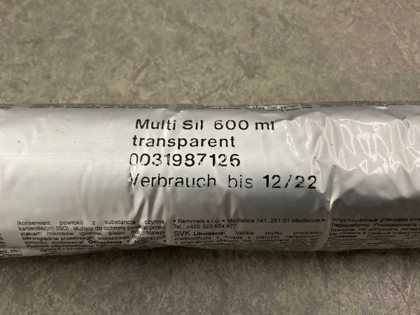 24x Remmers MultiSil siliconenkit transparant 600 ml – foto 2 – kavel bij XL Auctions