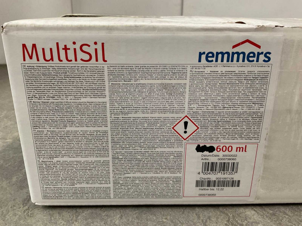 24x Remmers MultiSil siliconenkit transparant 600 ml – foto 4 – kavel bij XL Auctions