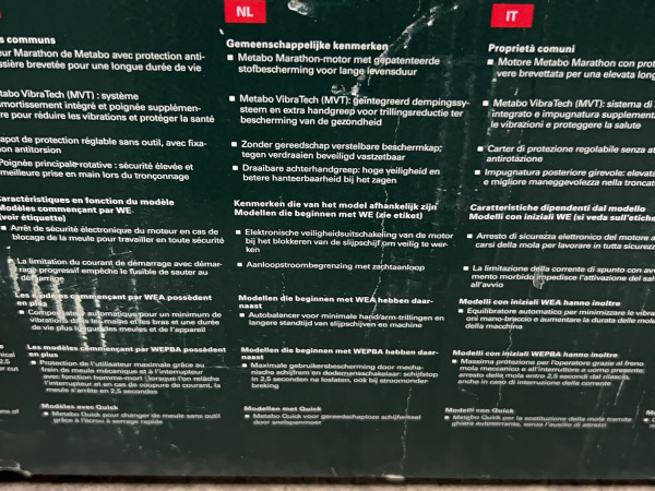 Metabo haakse slijper WE 24-230 MVT Quick – foto 2 – kavel bij XL Auctions