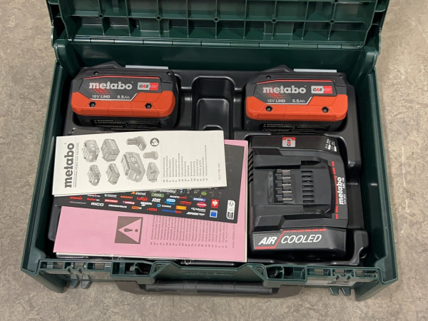 Metabo accu starterset 18V LiHD – foto 5 – kavel bij XL Auctions