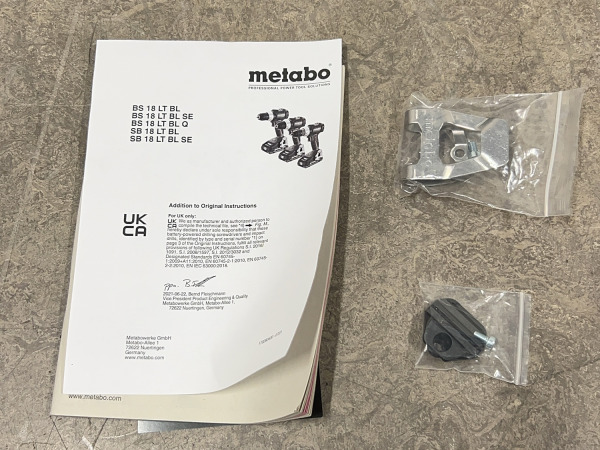 Metabo accu klopboormachine body SB18LTBL – foto 6 – kavel bij XL Auctions