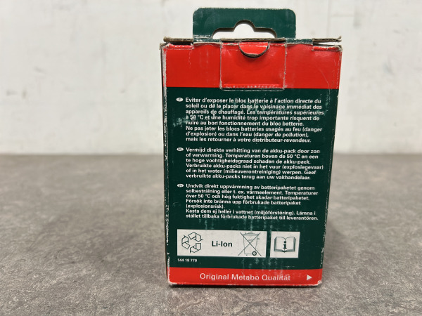 Metabo accu 14,4V 2,6Ah Li-Power – foto 2 – kavel bij XL Auctions