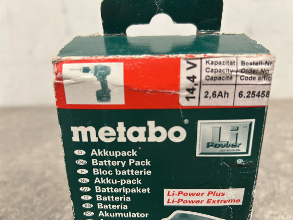Metabo accu 14,4V 2,6Ah Li-Power – foto 3 – kavel bij XL Auctions