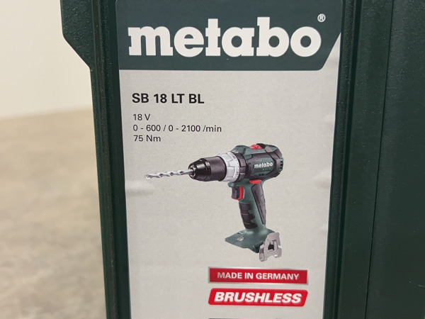 Metabo accu klopboormachine body SB18LTBL – foto 11 – kavel bij XL Auctions