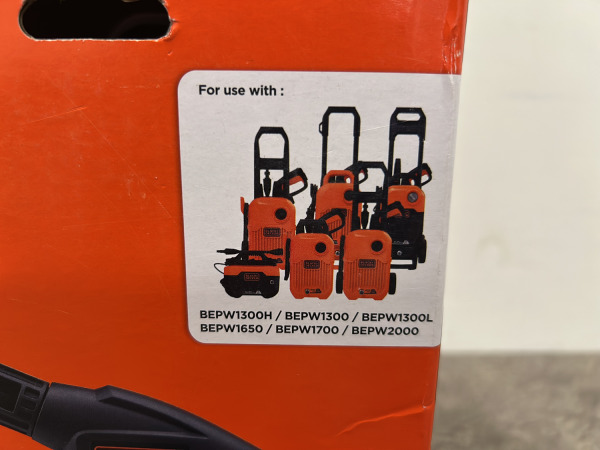 2x Black & Decker sproeipistool met 360°-kop voor hogedruk – foto 2 – kavel bij XL Auctions