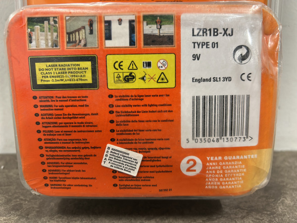 Black & Decker LZR1B-XJ laserwaterpas met steunbalkzoeker – foto 7 – kavel bij XL Auctions