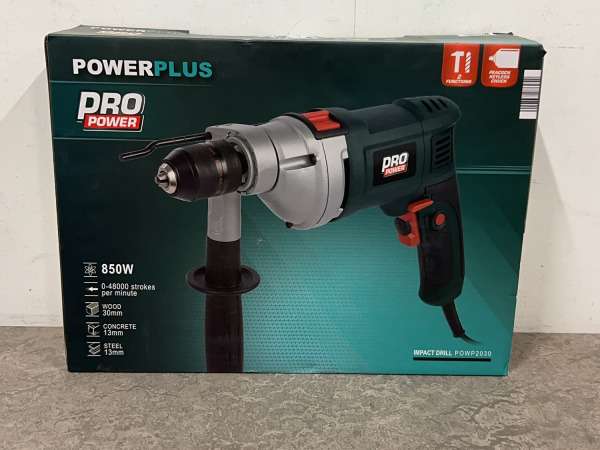 Powerplus klopboormachine POWP2030 850W – foto 7 – kavel bij XL Auctions