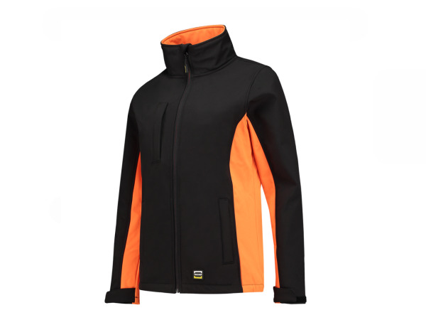 2x Tricorp softshell jas maat XS zwart/oranje