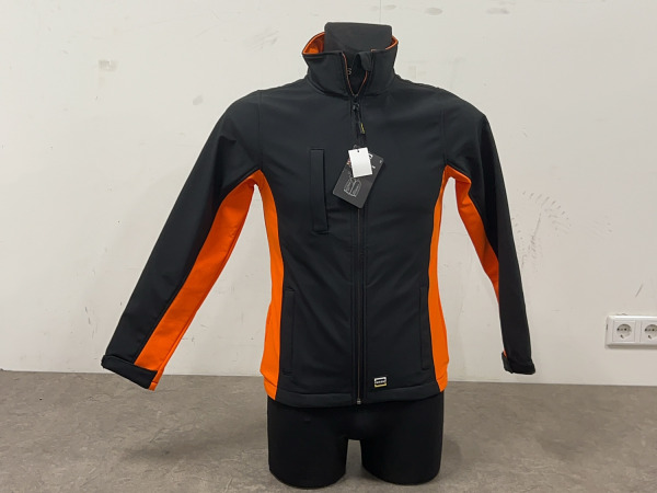 2x Tricorp softshell jas maat XS zwart/oranje – foto 2 – kavel bij XL Auctions