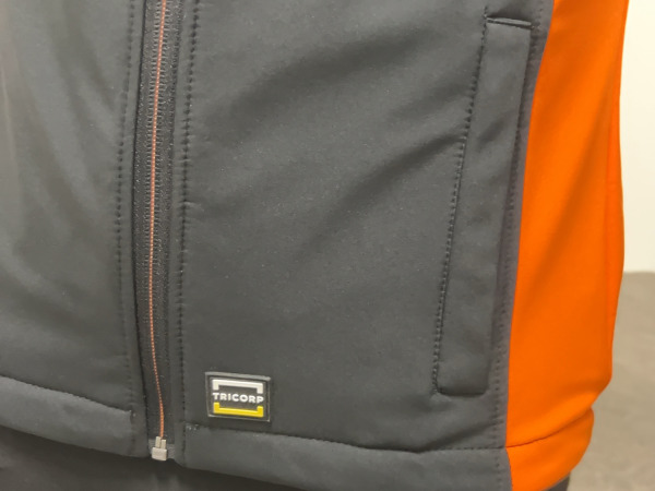 2x Tricorp softshell jas maat XS zwart/oranje – foto 3 – kavel bij XL Auctions