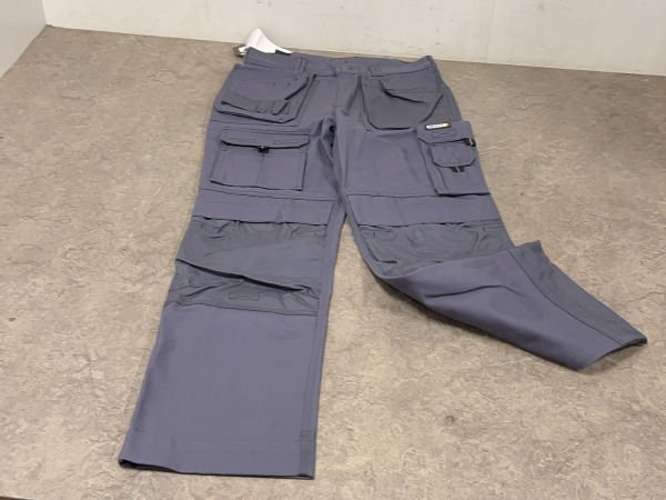 2x Dassy werkbroek maat 48 Texas grijs – foto 2 – kavel bij XL Auctions