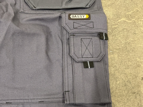 2x Dassy werkbroek maat 48 Texas grijs – foto 5 – kavel bij XL Auctions