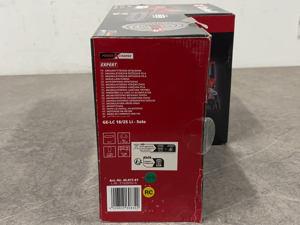 Einhell accu kettingzaag 18V body GE-LC 18/25 Li-Solo – foto 8 – kavel bij XL Auctions