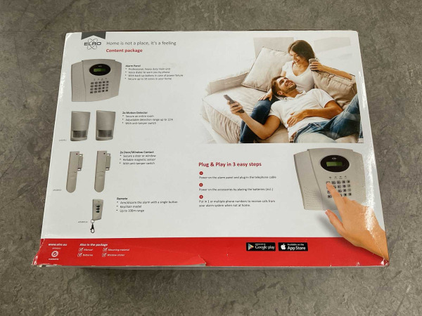 Elro alarmsysteem met sirene set 3-delig – foto 3 – kavel bij XL Auctions