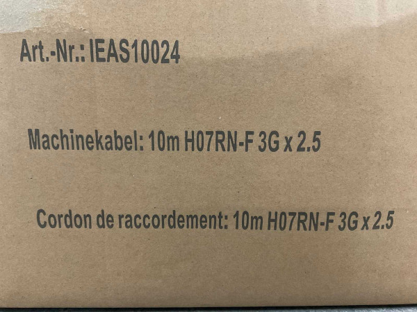 2x Machinekabel H07RN-F 10m 3Gx2,5mm² – foto 3 – kavel bij XL Auctions