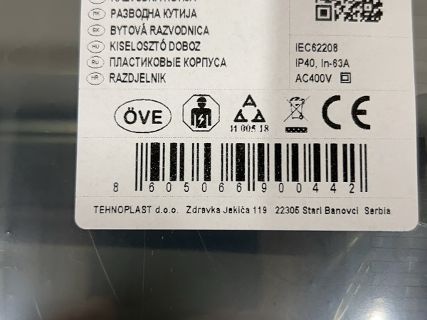 5x Tehnoplast verdeelkast N48-C/P IP40 – foto 6 – kavel bij XL Auctions