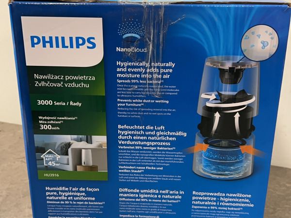 Philips luchtbevochtiger 3000 Series HU3916/10 – foto 7 – kavel bij XL Auctions