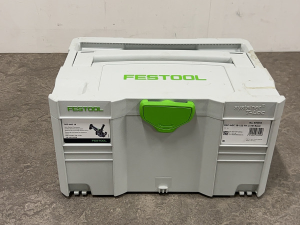 Festool slijper DSC-AGC 18-125 FH Li EB-Basic – foto 8 – kavel bij XL Auctions