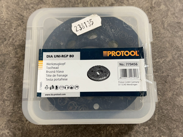 Protool gereedschapkop DIA UNI-RGP 80 – foto 4 – kavel bij XL Auctions