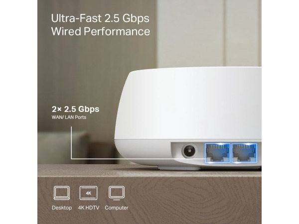 TP-Link Deco BE25 - Mesh WiFi - WiFi 7 - 3 pack – foto 6 – kavel bij XL Auctions