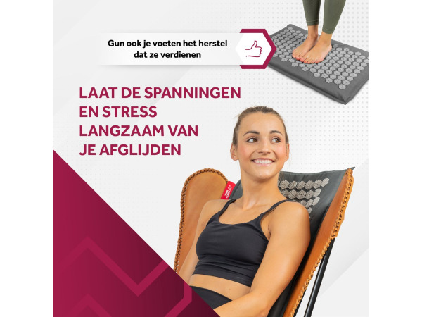 Northwall Spijkermat met Kussen & Draagtas - Acupressuur – foto 7 – kavel bij XL Auctions