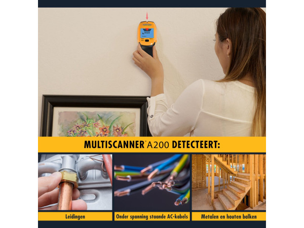 Zircon StudSensor A150 - Wandscanner en Midden-/Randzoeker – foto 4 – kavel bij XL Auctions