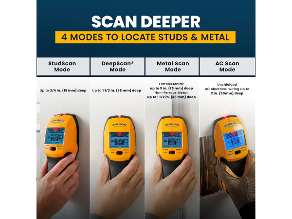 Zircon® MultiScanner™ A250 Muurscanner - Multidetector – foto 4 – kavel bij XL Auctions