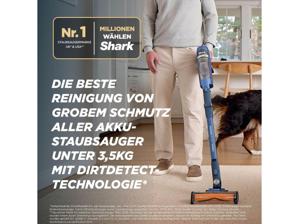 Shark Detect Speed Clean & Empty Pet Pro Accustofzuiger – foto 3 – kavel bij XL Auctions