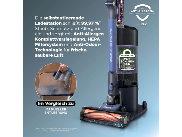 Shark Detect Speed Clean & Empty Pet Pro Accustofzuiger – foto 4 – kavel bij XL Auctions