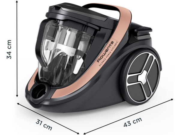 Rowenta Silence Force Effitech stofzuiger zonder zak(Schade) – foto 4 – kavel bij XL Auctions
