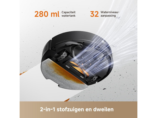 DREAME D20 Air Plus robotstofzuiger (Mist dweilmodule) – foto 7 – kavel bij XL Auctions