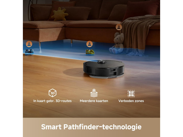 DREAME D20 Air Plus robotstofzuiger (Mist dweilmodule) – foto 10 – kavel bij XL Auctions