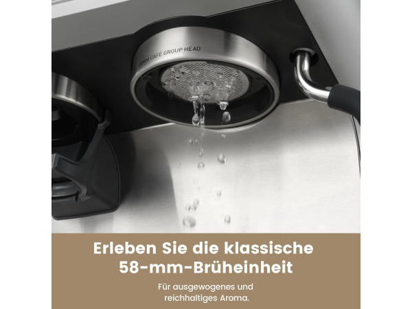 Gevi koffiezetapparaat espressomachine (mist bonenreservoir) – foto 7 – kavel bij XL Auctions