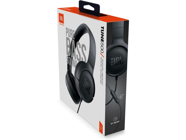 JBL Tune500 on-ear hoofdtelefoon met kabel - blauw – foto 4 – kavel bij XL Auctions