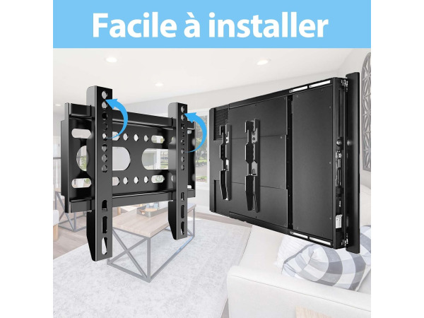 Vaste tv-muurbeugel - 14-42 inch - VESA 200 x 200 mm - 25KG – foto 5 – kavel bij XL Auctions