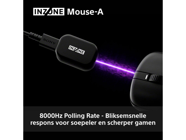Sony INZONE Mouse-A draadloze gamingmuis - 30K DPI - 8000 Hz – foto 2 – kavel bij XL Auctions