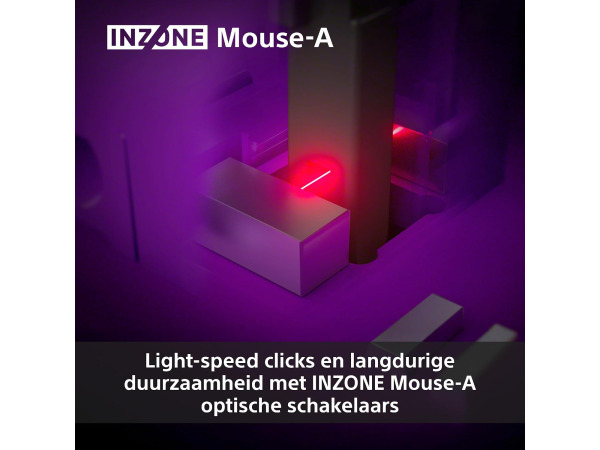Sony INZONE Mouse-A draadloze gamingmuis - 30K DPI - 8000 Hz – foto 5 – kavel bij XL Auctions