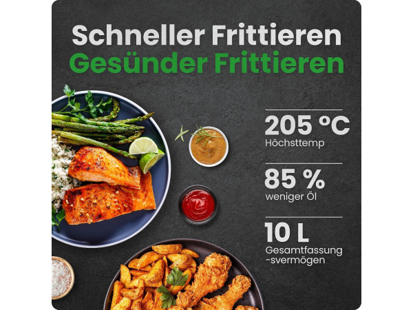 Chefman Rotisserie AirFryer - 6L - Met grill functie – foto 3 – kavel bij XL Auctions