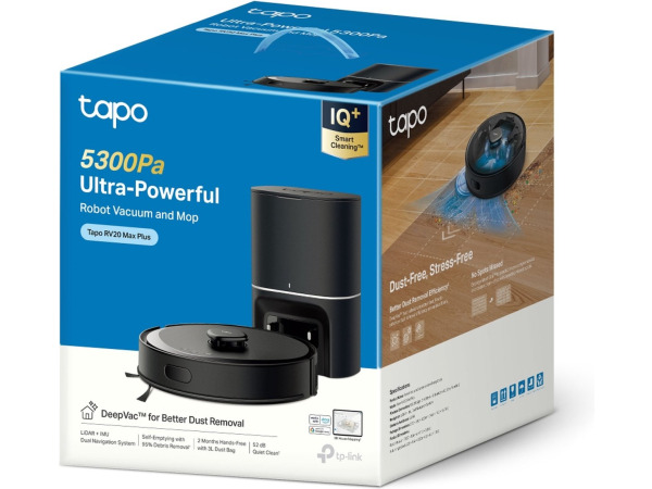 TP-Link Tapo RV30 Max Plus - Robotstofzuiger - Dweilfunctie – foto 2 – kavel bij XL Auctions