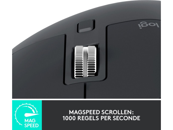 Logitech MX Master 3S - Draadloze Muis - Graphite – foto 3 – kavel bij XL Auctions