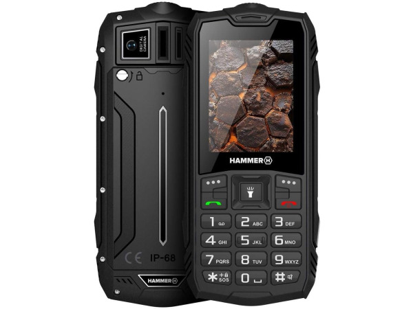 Hammer H Rock LTE mobiele telefoon - 64 GB - 2,4 inch  USB-C
