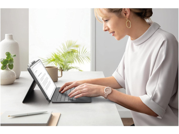 Logitech Combo Touch for iPad - DEU QWERTZ (Mist toets) – foto 4 – kavel bij XL Auctions