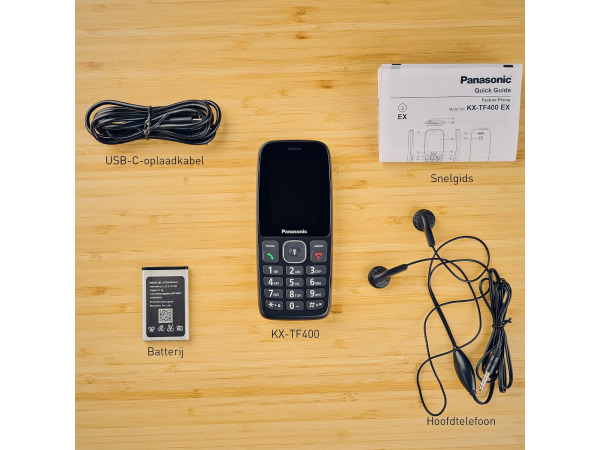 Panasonic KX-TF400EXB 4G Mobiele Telefoon - USB-C – foto 9 – kavel bij XL Auctions