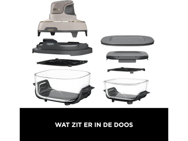 Ninja CRISPi Draagbare Airfryer 3,8L - 4-in-1 – foto 13 – kavel bij XL Auctions