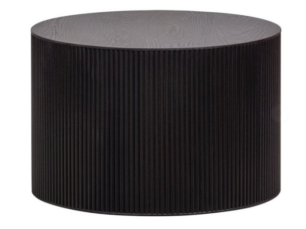 WOOOD Sanne Bijzettafel - Mdf - Zwart - 40x60x60 – kavel bij XL Auctions