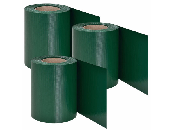 PVC Privacystrips - 3 stuks - 35 meter - Groen – foto 3 – kavel bij XL Auctions