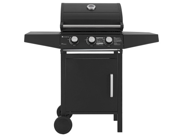 Lousiana Gasbarbecue - 3 branders - Zwart – foto 3 – kavel bij XL Auctions