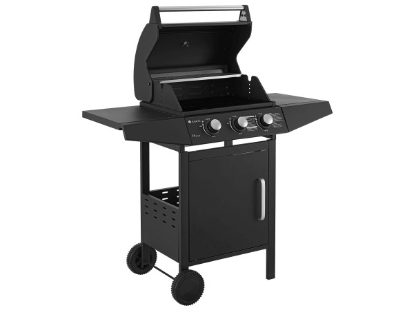 Lousiana Gasbarbecue - 3 branders - Zwart – foto 5 – kavel bij XL Auctions