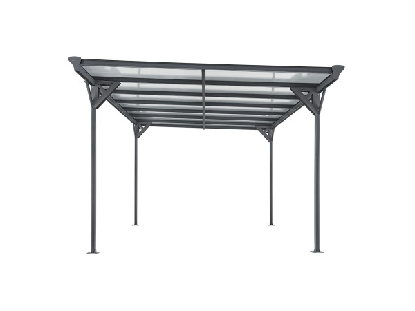 Terrasdak / Carport - Platdak - 5 x 3 m - Donkergrijs – foto 9 – kavel bij XL Auctions
